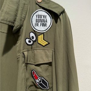 Lightweight Army Green Duster M